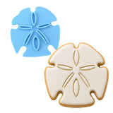 Sand Dollar Cookie Cutter Stamp & Outline #1 Beach / Summer Cookie Cutter Lady 