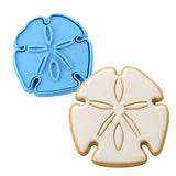 Sand Dollar Cookie Cutter Stamp & Outline #1 Beach / Summer Cookie Cutter Lady MINI - 2 Inches (5cm) Stamp ONLY 