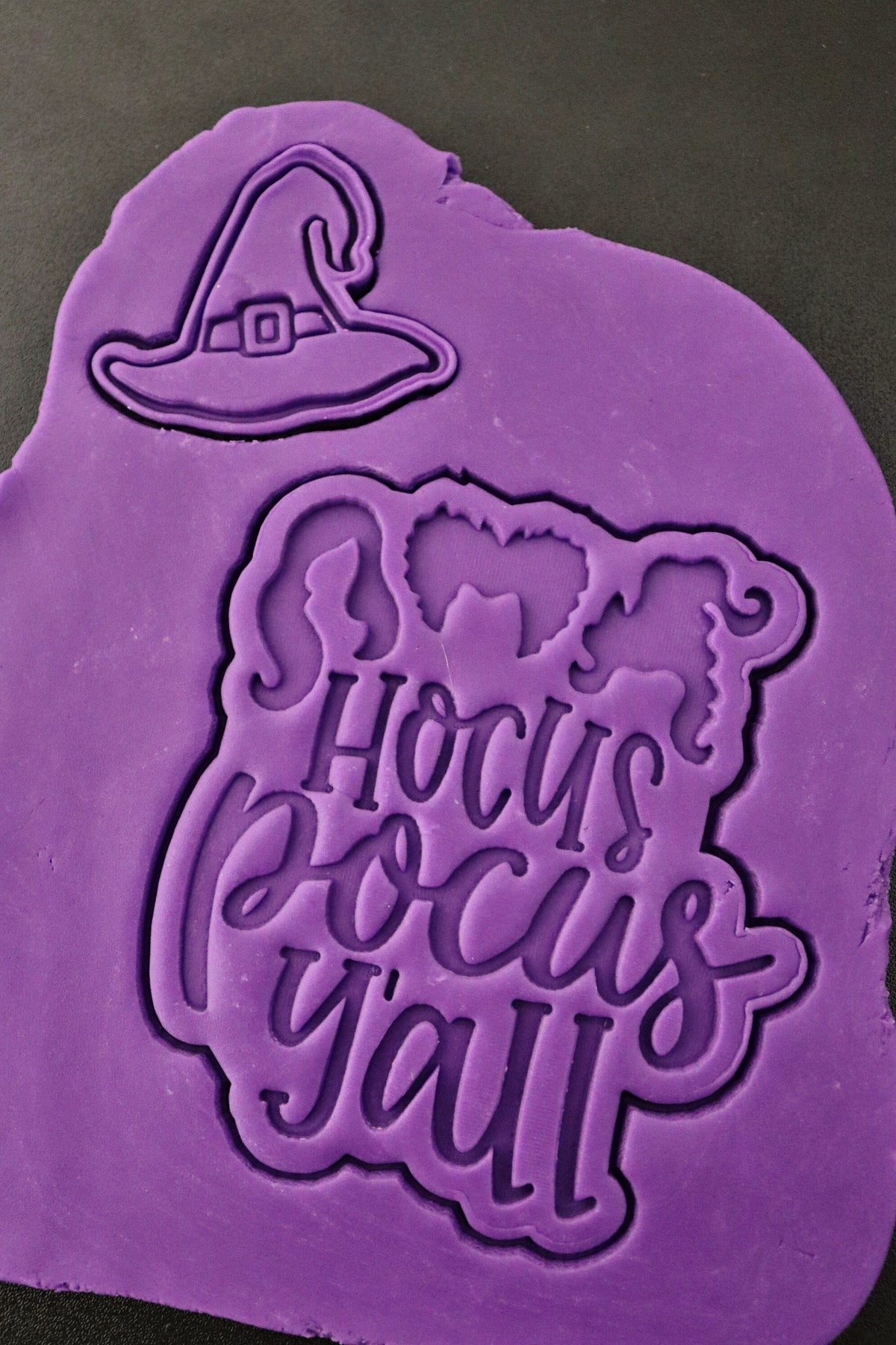 Sanderson Sisters Y'All Cookie Cutter | Stamp | Stencil #1 Halloween / Fall Cookie Cutter Lady 