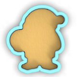 a cookie shaped like the shape of a bear