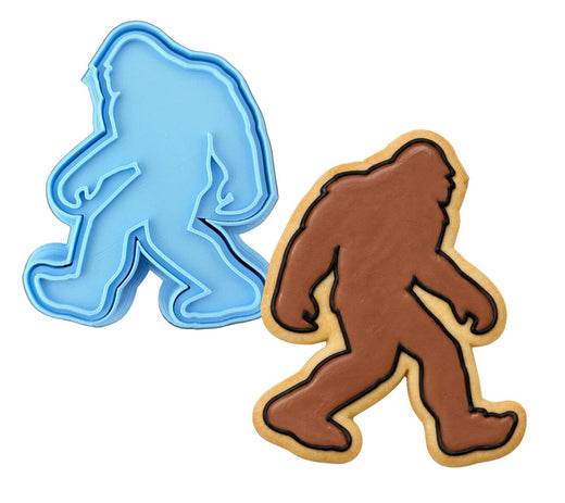 Sasquatch Cookie Cutter | Stamp | Stencil #1 Animals & Dinosaurs Cookie Cutter Lady MINI - 2 Inches (5cm) **BUNDLE** Cutter + Stamp 