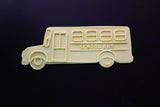 School Bus Cookie Cutter Outline & Stamp School / Grad Cookie Cutter Lady 