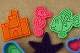 Sea Horse Cookie Cutter | Stamp | Stencil #1 Beach / Summer Cookie Cutter Lady 