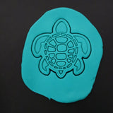 Sea Turtle Cookie Cutter | Stamp | Stencil #1 Beach / Summer Cookie Cutter Lady 