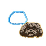 Shih Tzu Cookie Cutter | Stamp | Stencil #26 Animals & Dinosaurs Cookie Cutter Lady MINI - 2 Inches (5cm) Cookie Cutter ONLY (Outline) 