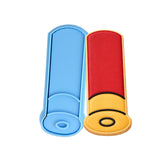 Shotgun Shell Cookie Cutter | Stamp | Stencil #1 Boys/ Army / Outdoorsman Cookie Cutter Lady MINI - 2 Inches (5cm) **BUNDLE** Cutter + Stamp 