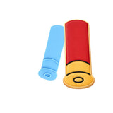 Shotgun Shell Cookie Cutter | Stamp | Stencil #1 Boys/ Army / Outdoorsman Cookie Cutter Lady MINI - 2 Inches (5cm) Stamp ONLY 