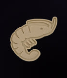 Shrimp Cookie Cutter | Stamp | Stencil #1 Beach / Summer Cookie Cutter Lady 
