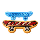 Skateboard Cookie Cutter | Stamp | Stencil #1 Comic Book / Vehicles Cookie Cutter Lady MINI - 2 Inches (5cm) Stamp ONLY 