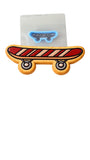 Skateboard Cookie Cutter | Stamp | Stencil #1 Comic Book / Vehicles Cookie Cutter Lady MINI - 2 Inches (5cm) **BUNDLE** Cutter + Stencil 