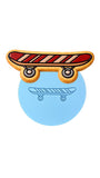 Skateboard Cookie Cutter | Stamp | Stencil #1 Comic Book / Vehicles Cookie Cutter Lady MINI - 2 Inches (5cm) Debosser ONLY 