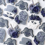 Skeleton Hands Heart Cookie Cutter | Stamp | Stencil #1 Halloween / Fall Cookie Cutter Lady 