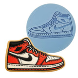 Sneaker Cookie Cutter | Stamp | Stencil - SHARP EDGES - FAST Shipping - Choose Your Own Size! #1 Cookie Cutter Lady LITTLE - 3 Inches (7.62cm) Debosser ONLY 