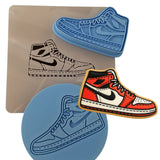 Sneaker Cookie Cutter | Stamp | Stencil - SHARP EDGES - FAST Shipping - Choose Your Own Size! #1 Cookie Cutter Lady LITTLE - 3 Inches (7.62cm) **FULL SET BUNDLE** Cutter + Stamp + Stencil + Debosser **BEST DEAL** 