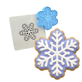 Snowflake Cookie Cutter | Stamp | Stencil #4 Xmas / Winter / NYE Cookie Cutter Lady 