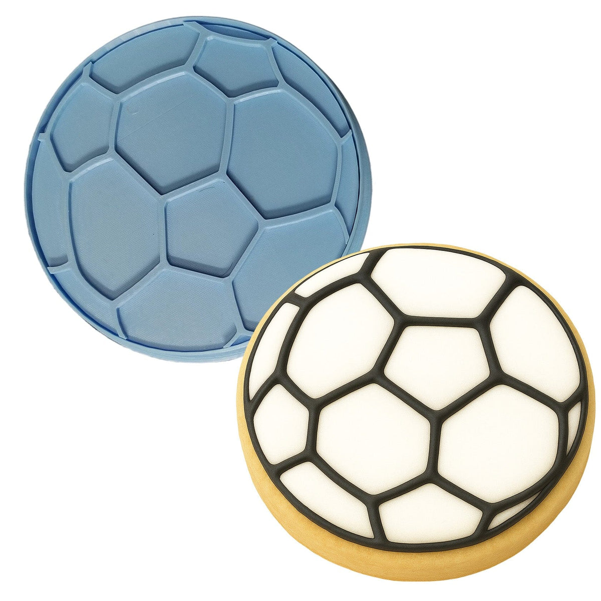 Soccer Ball Cookie Cutter Sports Cookie Cutter Lady 