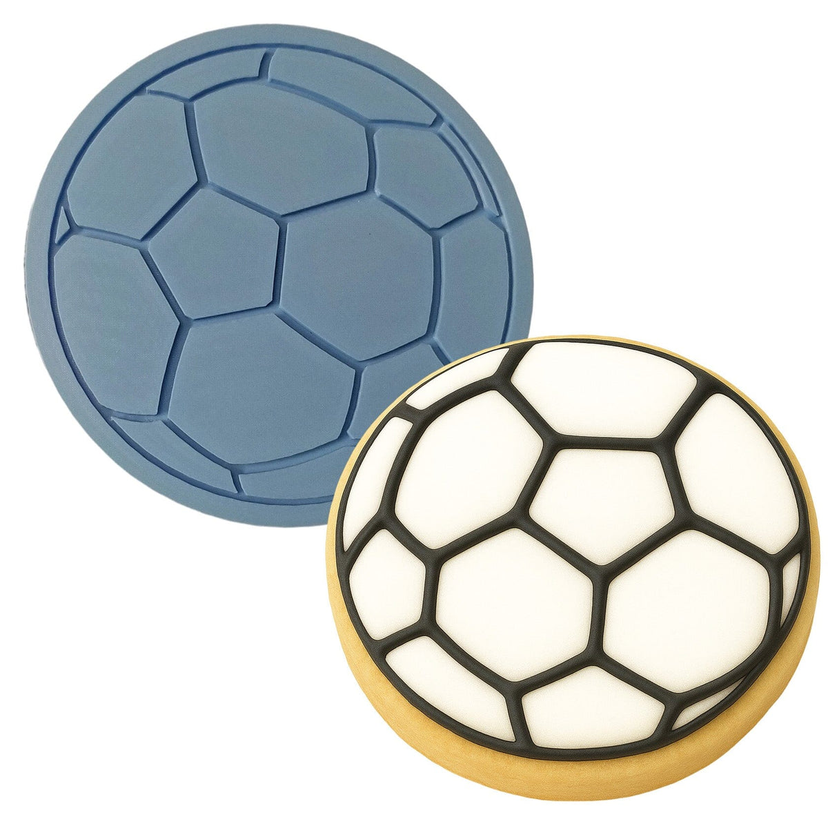 Soccer Ball Cookie Cutter Sports Cookie Cutter Lady 