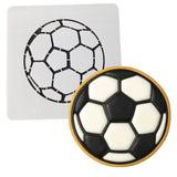 Soccer Ball Cookie Cutter | Stamp | Stencil - SHARP EDGES - FAST Shipping - Choose Your Own Size! #1 Cookie Cutter Lady LITTLE - 3 Inches (7.62cm) Stencil ONLY 