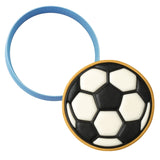 Soccer Ball Cookie Cutter | Stamp | Stencil - SHARP EDGES - FAST Shipping - Choose Your Own Size! #1 Cookie Cutter Lady 