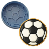 Soccer Ball Cookie Cutter | Stamp | Stencil - SHARP EDGES - FAST Shipping - Choose Your Own Size! #1 Cookie Cutter Lady LITTLE - 3 Inches (7.62cm) **BUNDLE** Cutter + Debosser 