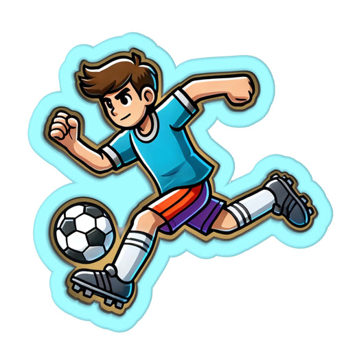 Soccer Boy Dribbling Cookie Cutter | Stamp | Stencil - SHARP EDGES - FAST Shipping - Choose Your Own Size! #2 Cookie Cutter Lady 