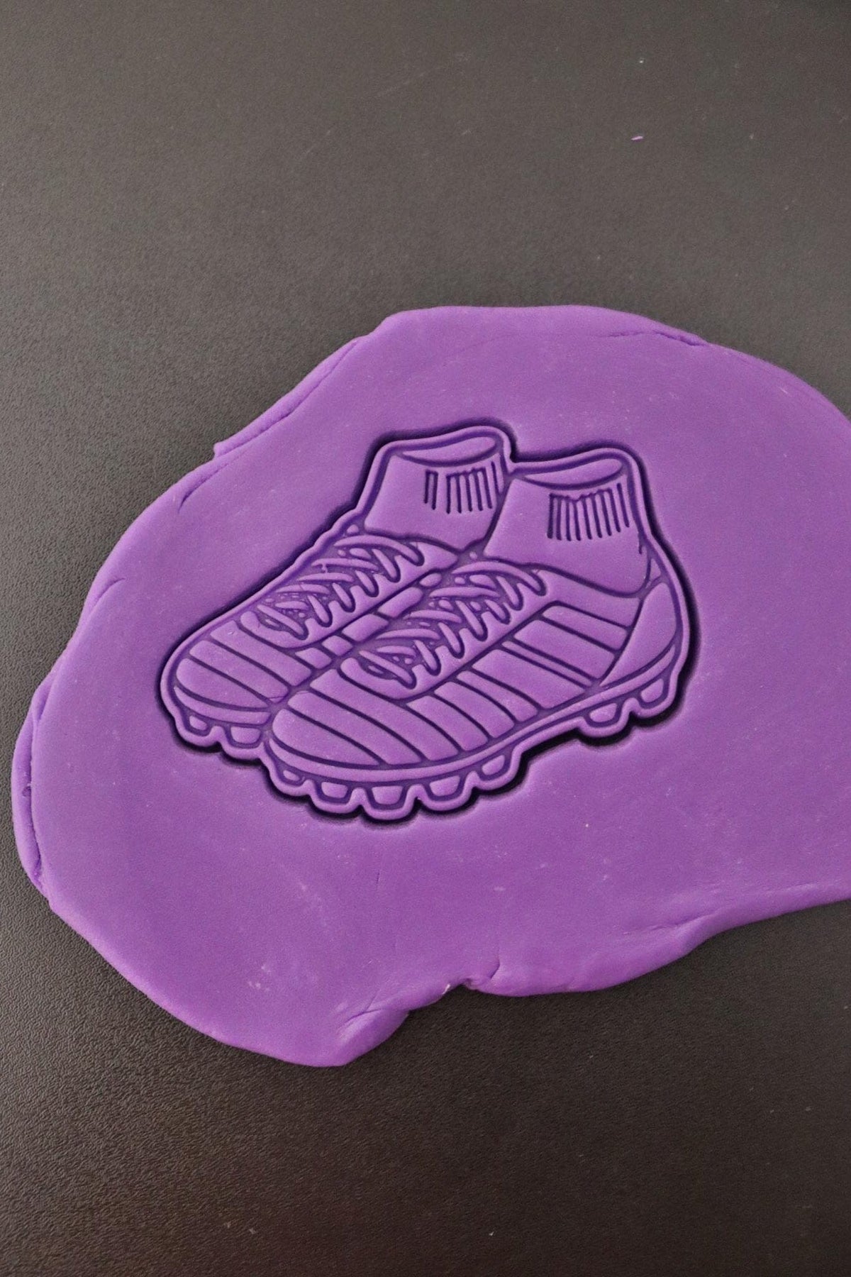 Soccer Cleats Shoes Cookie Cutter | Stamp | Stencil - SHARP EDGES - FAST Shipping - Choose Your Own Size! #1 Cookie Cutter Lady 