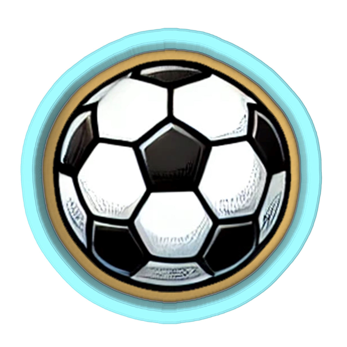 Soccer Futbol Cookie Cutter Set | Stamp | Stencil | Debosser #1 Cookie Cutter Lady 