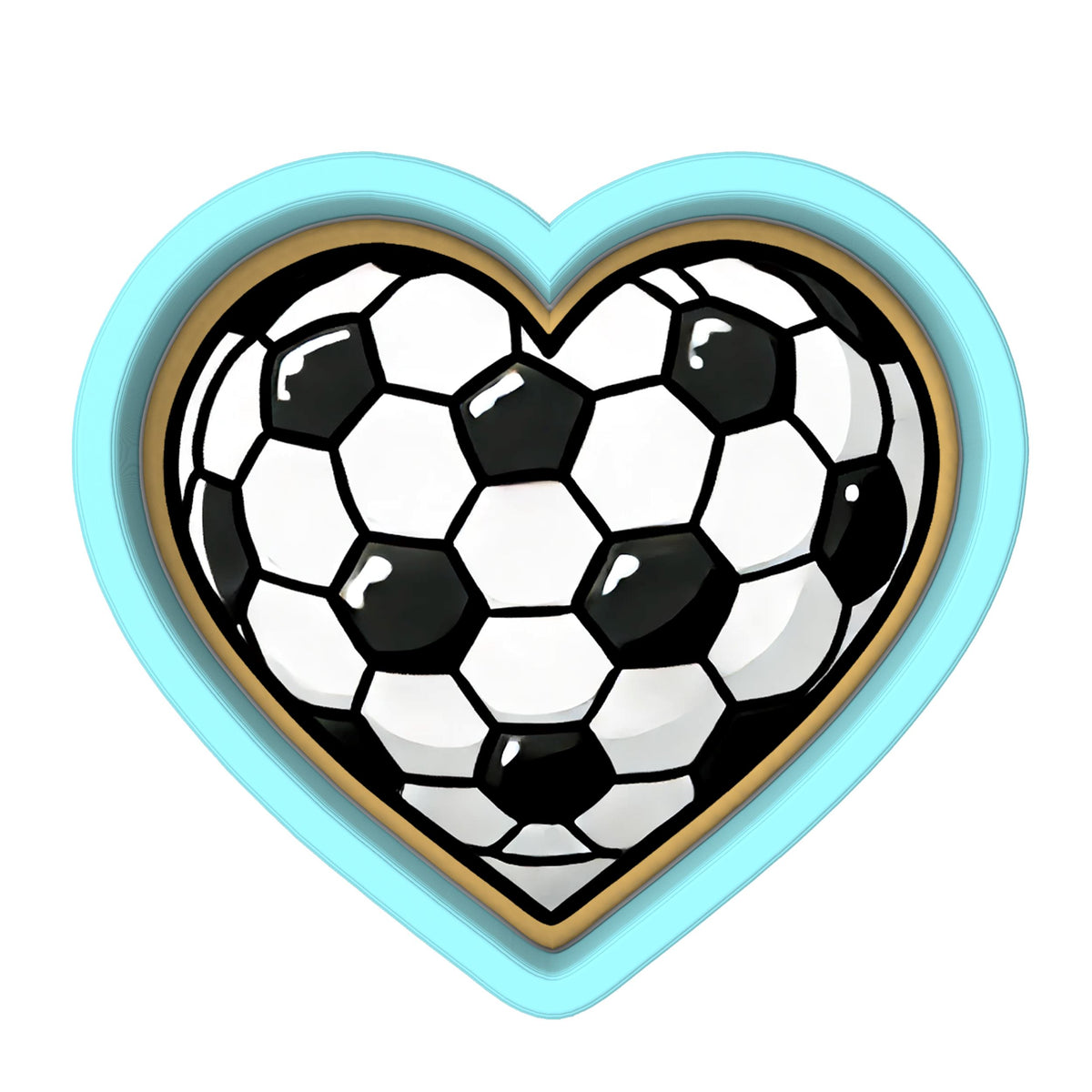 Soccer Futbol Girls Cookie Cutter Set | Stamp | Stencil | Debosser #3 Cookie Cutter Lady 