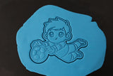 Soccer Goalie Boy Save Cookie Cutter | Stamp | Stencil - SHARP EDGES - FAST Shipping - Choose Your Own Size! #1 Cookie Cutter Lady 