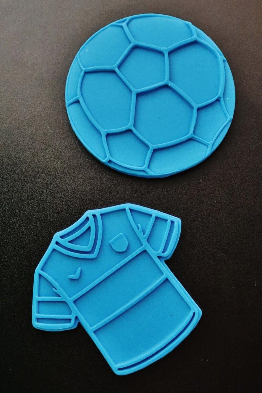 Soccer Jersey Cookie Cutter | Stamp | Stencil - SHARP EDGES - FAST Shipping - Choose Your Own Size! #2 Cookie Cutter Lady 