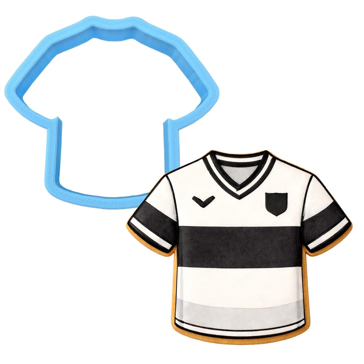 Soccer Jersey Cookie Cutter | Stamp | Stencil - SHARP EDGES - FAST Shipping - Choose Your Own Size! #2 Cookie Cutter Lady LITTLE - 3 Inches (7.62cm) Cookie Cutter ONLY (Outline) 