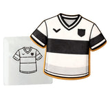 Soccer Jersey Cookie Cutter | Stamp | Stencil - SHARP EDGES - FAST Shipping - Choose Your Own Size! #2 Cookie Cutter Lady LITTLE - 3 Inches (7.62cm) Stencil ONLY 