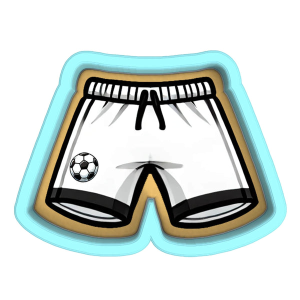 Soccer Shorts Cookie Cutter | Stamp | Stencil - SHARP EDGES - FAST Shipping - Choose Your Own Size! #1 Cookie Cutter Lady 