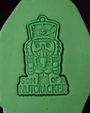 Son of a Nutcracker Cookie Cutter | Stamp | Stencil - SHARP EDGES - FAST Shipping - Choose Your Own Size! #1 Cookie Cutter Lady 