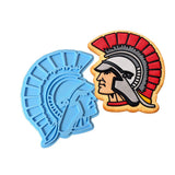 Spartan Trojan Warrior Cookie Cutter | Stamp | Stencil #1 Animals & Dinosaurs Cookie Cutter Lady MINI - 2 Inches (5cm) Stamp ONLY 