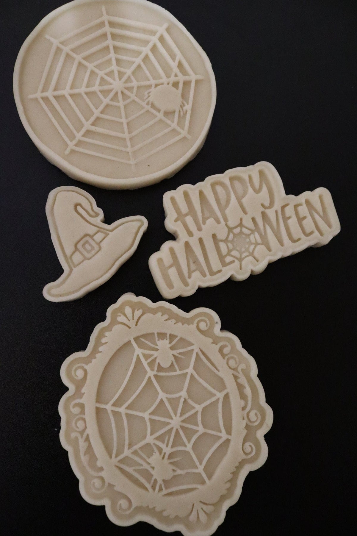 Spider Web Frame Cookie Cutter | Stamp | Stencil #1 Halloween / Fall Cookie Cutter Lady 