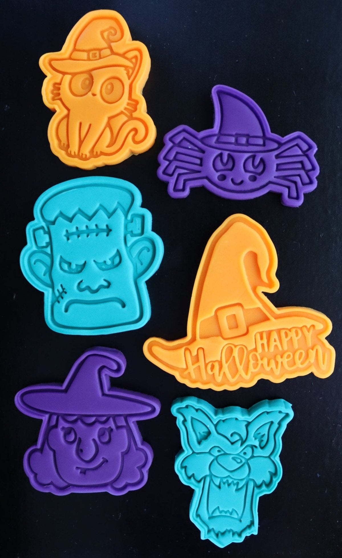 Spider with Hat Cookie Cutter | Stamp | Stencil #1 Halloween / Fall Cookie Cutter Lady 