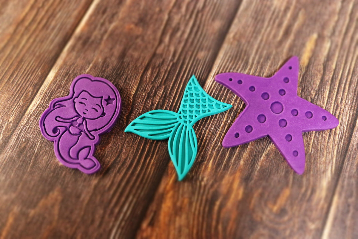Starfish Cookie Cutter | Stamp | Stencil #1 Beach / Summer Cookie Cutter Lady 