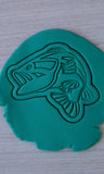 Striped Bass Cookie Cutter | Stamp | Stencil #1 Animals & Dinosaurs Cookie Cutter Lady 