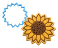 Sunflower Cookie Cutter | Stamp | Stencil #1 Easter / Spring / Flower Cookie Cutter Lady MINI - 2 Inches (5cm) Cookie Cutter ONLY (Outline) 
