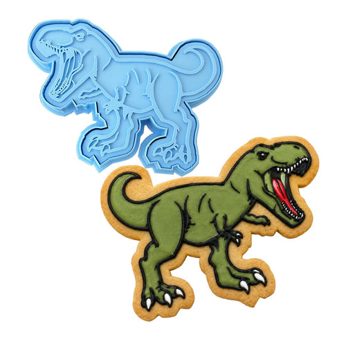 T- Rex Dinosaur Cookie Cutter | Stamp | Stencil #1