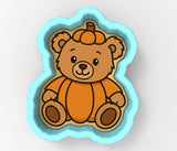 Teddy Bear Sitting Light Brown Cookie Cutter | Stamp | Stencil - SHARP EDGES - FAST Shipping - Choose Your Own Size! #1