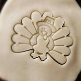 Thanksgiving Pilgrim Turkey Cookie Cutter | Stamp | Stencil #2 Halloween / Fall Cookie Cutter Lady 