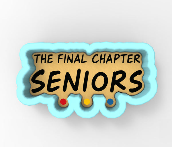 a wooden sign that says the final charter seniors