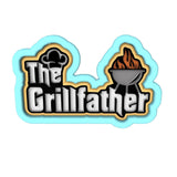 The Grill Father Cookie Cutter | Stamp | Stencil #1 Cookie Cutter Lady