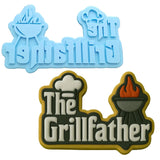 the grillfather logo and the grillfather logo