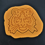 Tiger Face Cookie Cutter | Stamp | Stencil #2 Animals & Dinosaurs Cookie Cutter Lady 