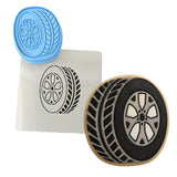 Tire Cookie Cutter | Stamp | Stencil #1 Comic Book / Vehicles Cookie Cutter Lady 