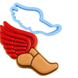 Track & Field Cookie Cutter Detailed Sports Cookie Cutter Lady MINI - 2 Inches (5cm) Cookie Cutter ONLY (Outline) 