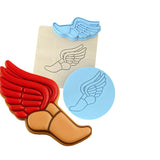Track & Field Cookie Cutter Detailed Sports Cookie Cutter Lady MINI - 2 Inches (5cm) **FULL SET BUNDLE** Cutter + Stamp + Stencil + Debosser **BEST DEAL** 